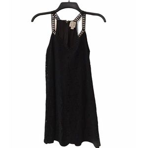 NWOT Black XXS Blue Rain Dress